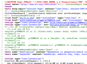 html-code vindbaarheid