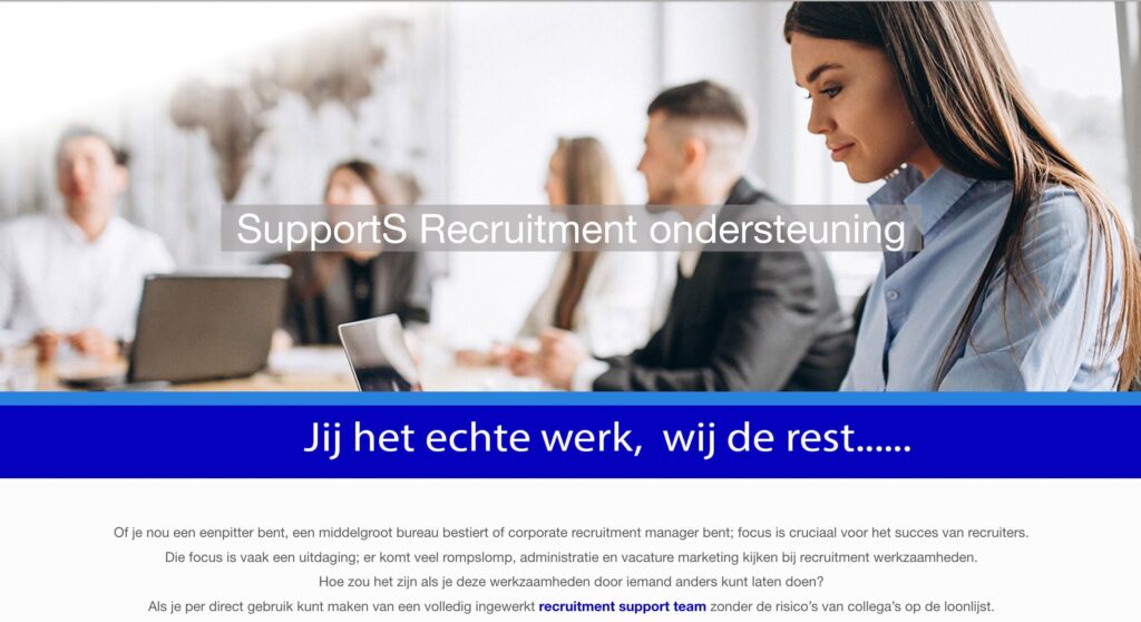 website recruitment bureau